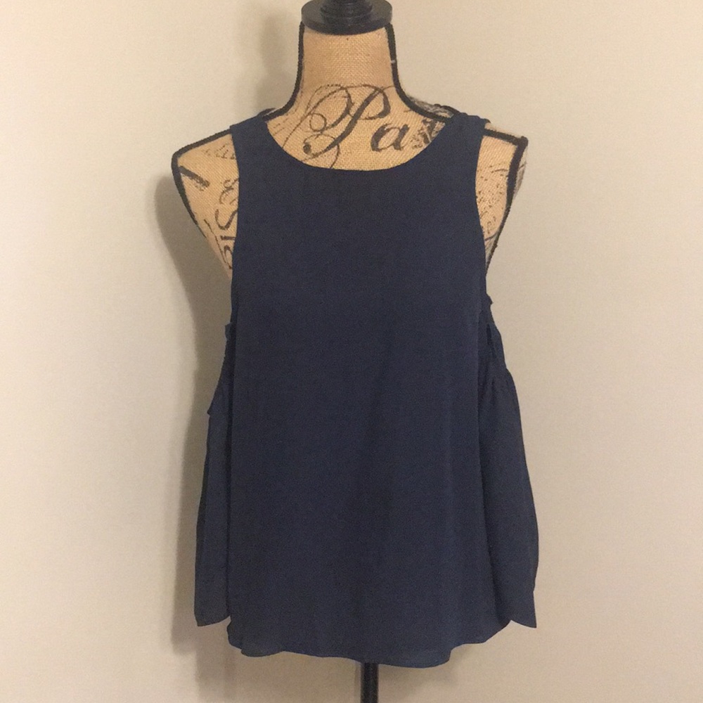 Cold shoulder blouse